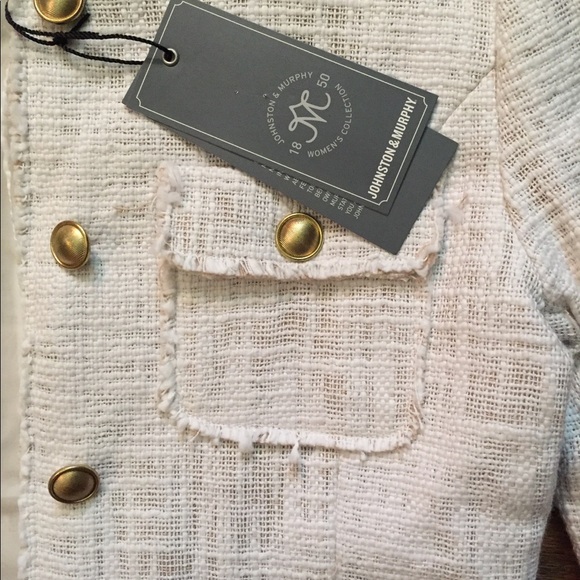 🆕Johnston & Murphy ivory jacket - Picture 6 of 7